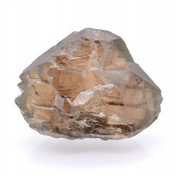 Quartz fumé gwindel - Mont-Blanc, Haute-Savoie, France