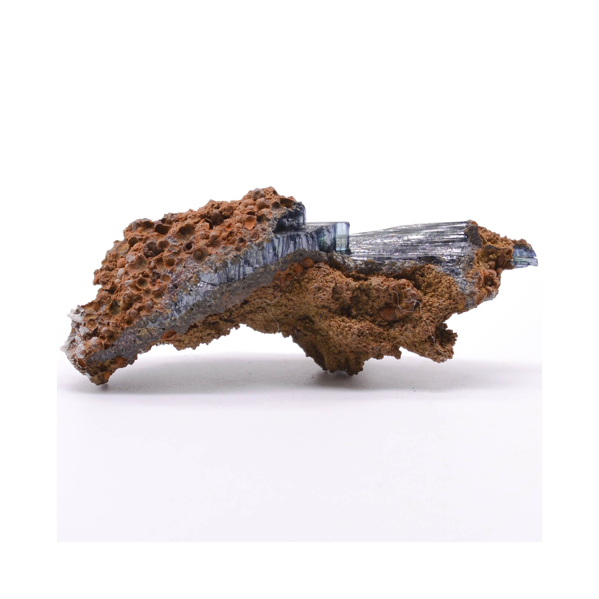 Vivianite, Mine Cabeza Do Cacchoro, Etat d'Amazonas, Brésil