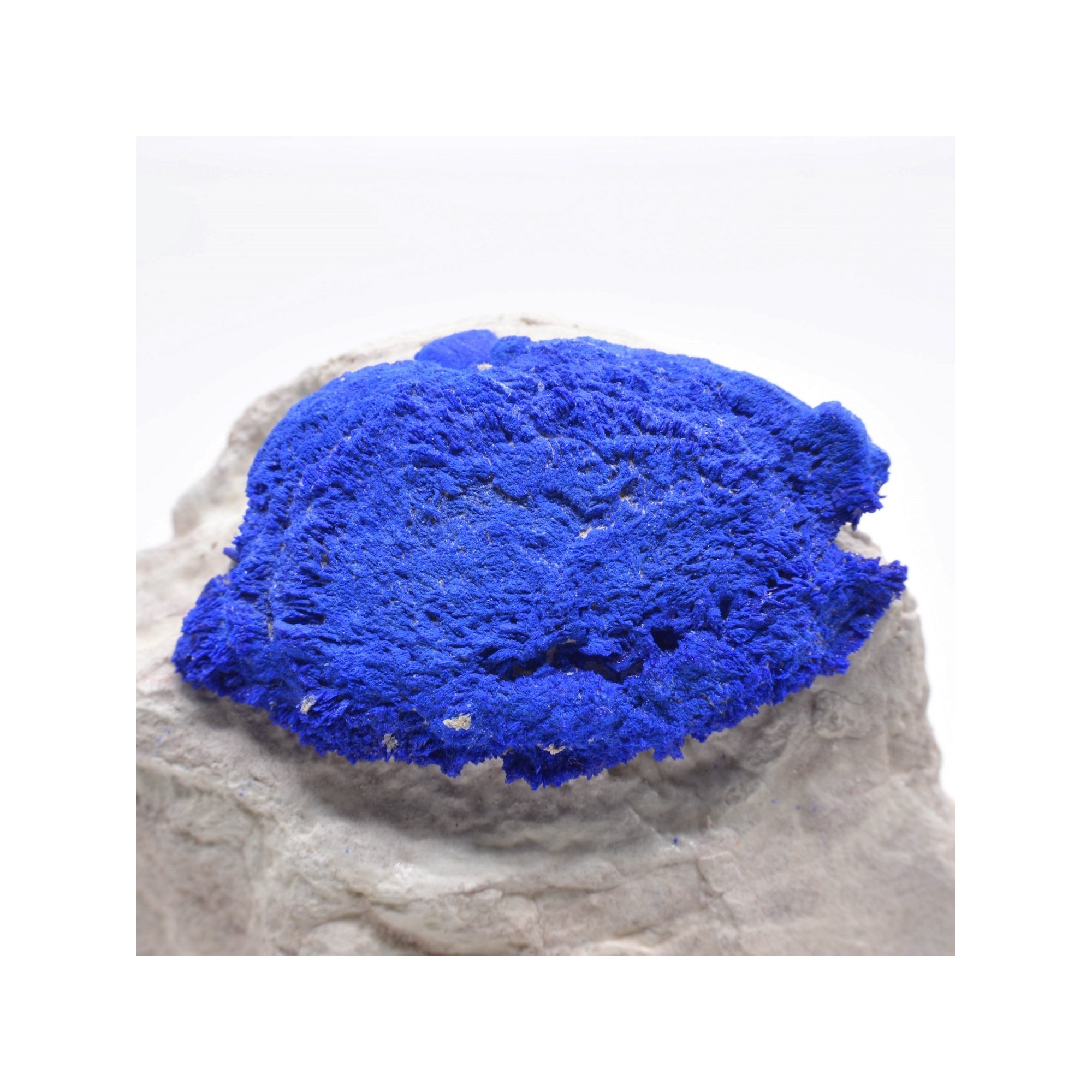 Azurite " sun " - Malbunka copper mine, Northern Territory, Australia