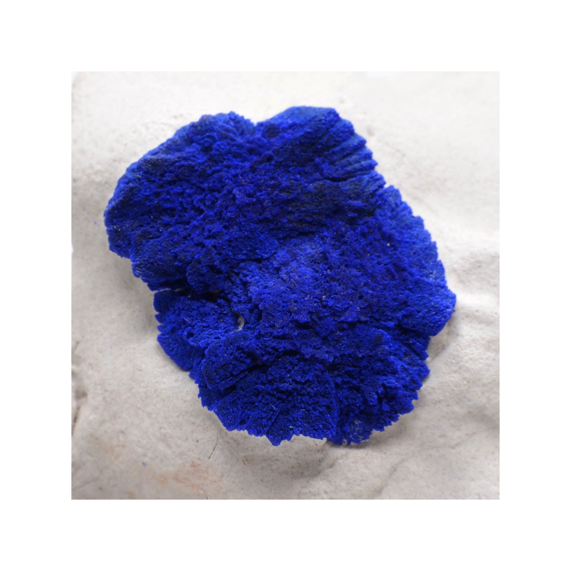 Azurite " sun " - Malbunka copper mine, Northern Territory, Australia