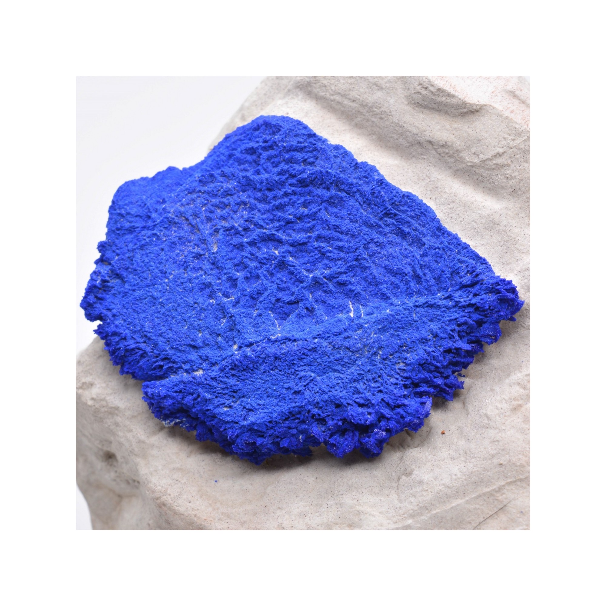 Azurite " sun " - Mine de cuivre Malbunka, Territoire du Nord, Australie