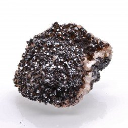 Hématite sur quartz - Filon Bernardstein, Sainte-Marie-aux-Mines, Haut-Rhin, France