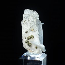 Barytine et chalcopyrite - Saint-Peray, Ardèche, France