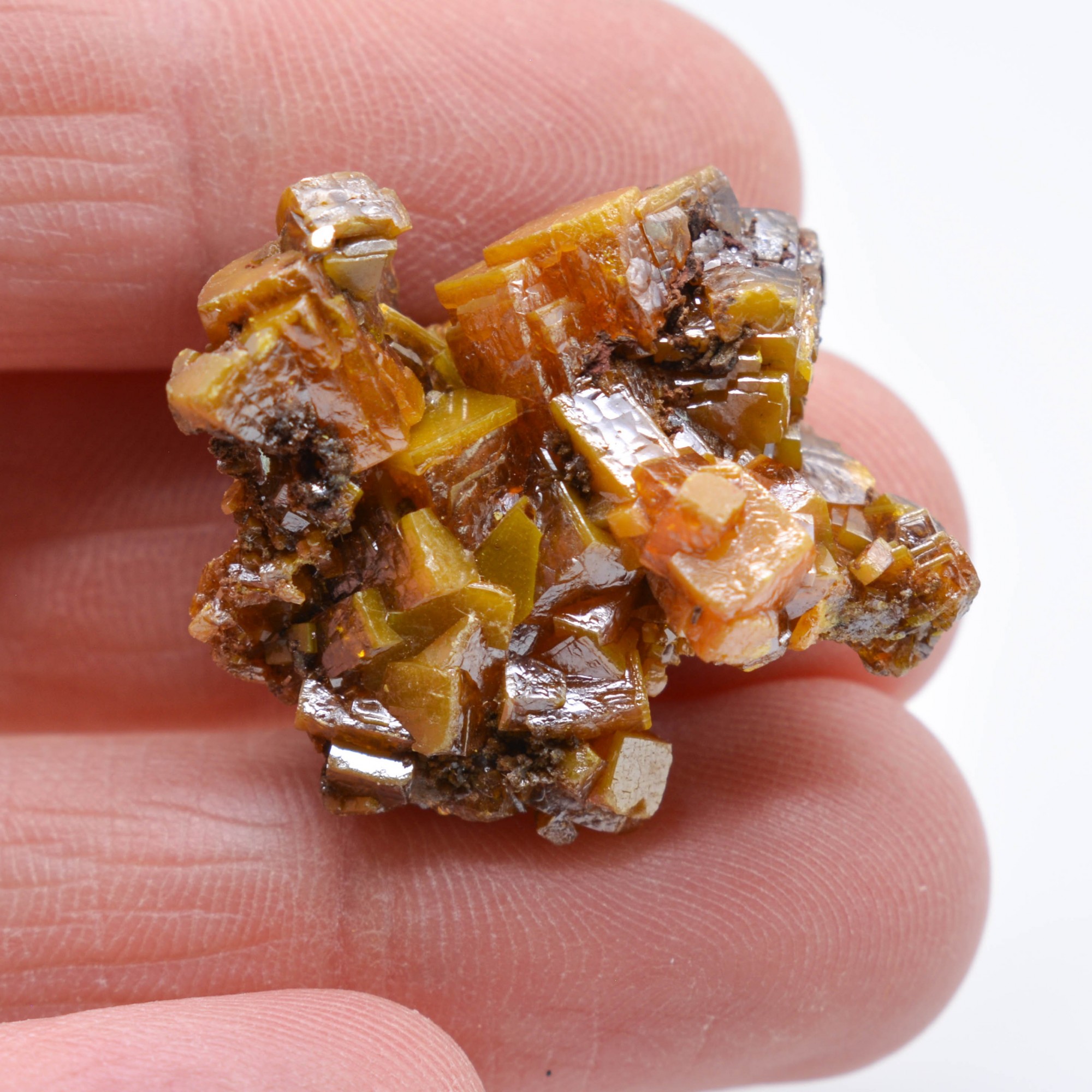 Wulfenite - Los Lamentos, Mexico