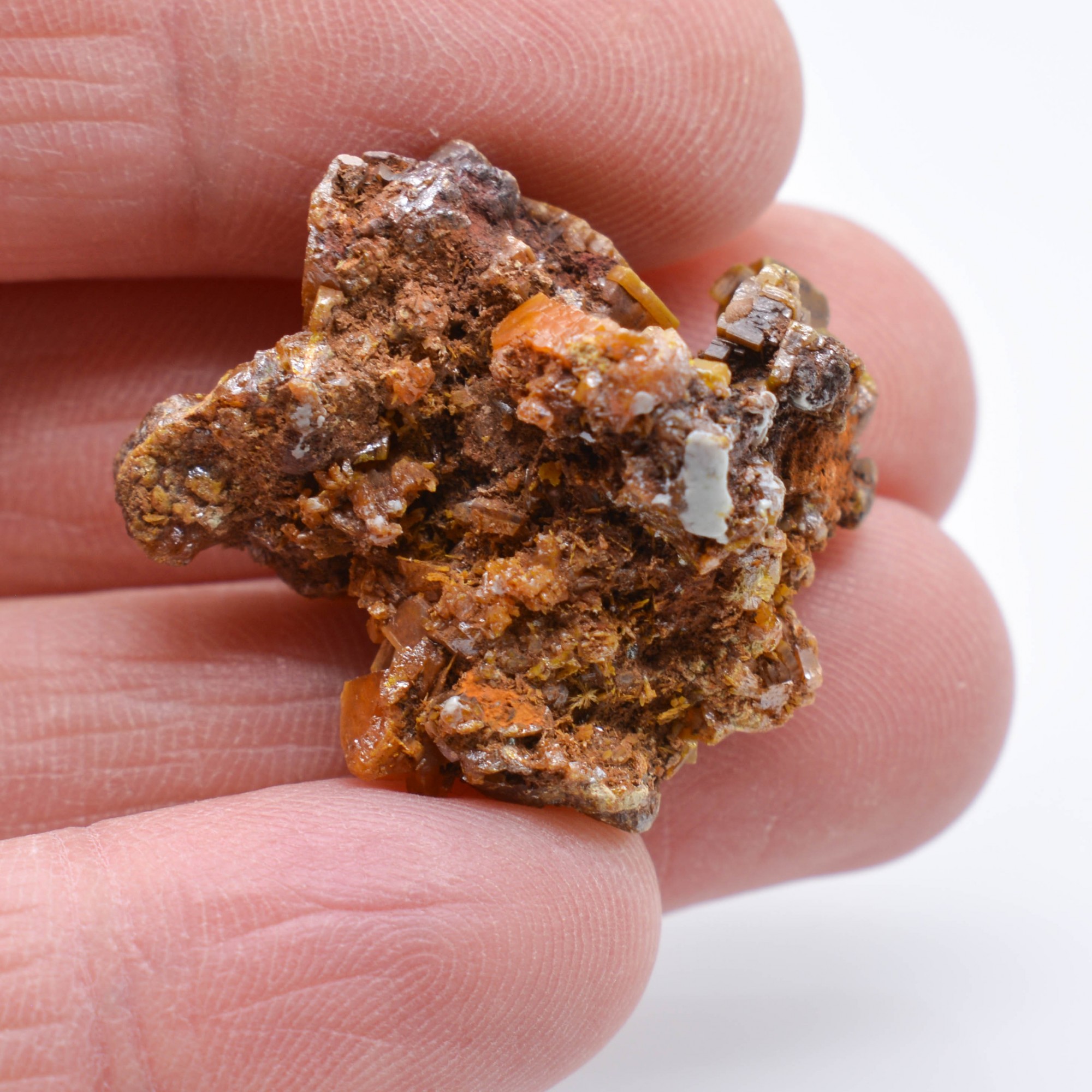 Wulfenite - Los Lamentos, Mexico