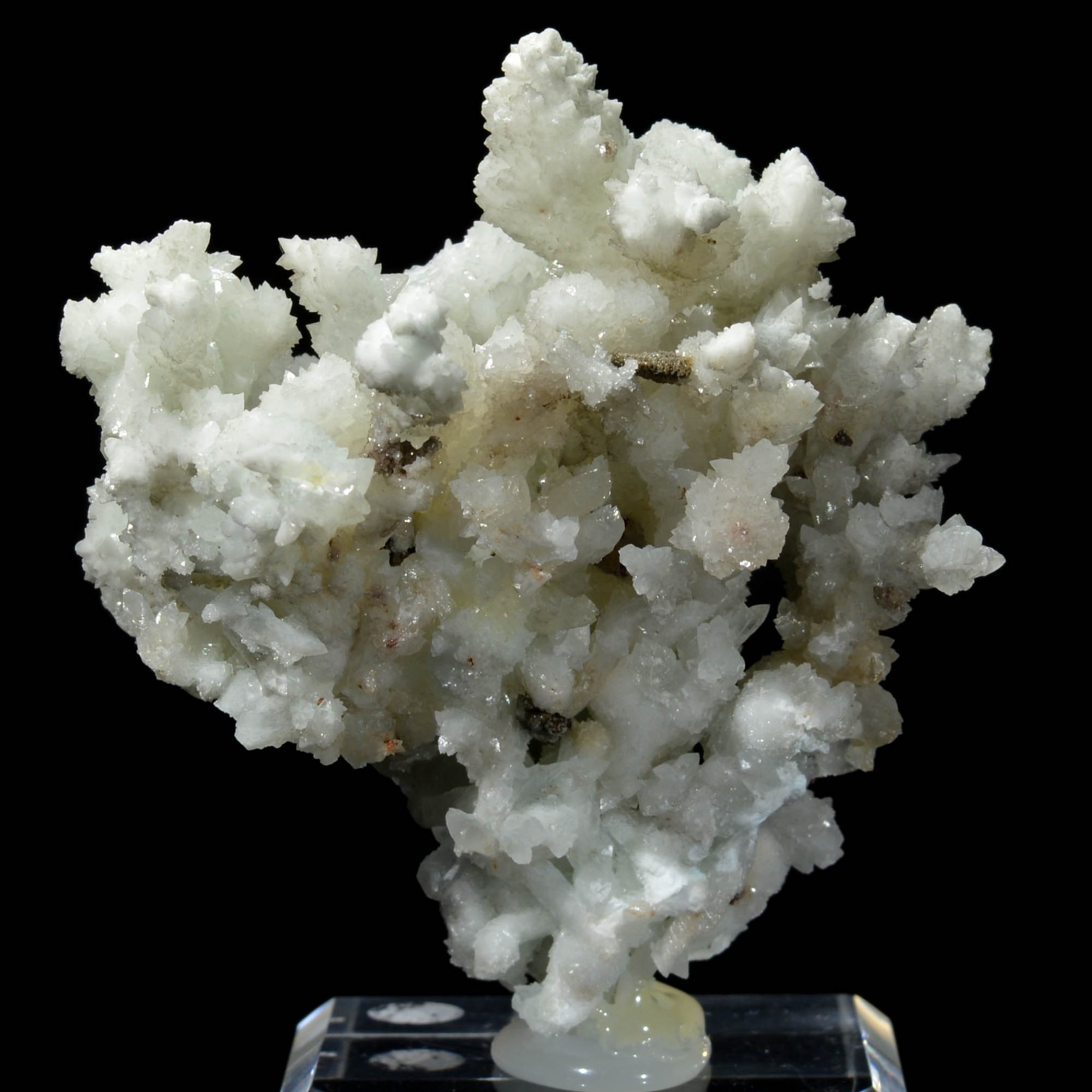 Aragonite, District minier de Laurion (Lavrion), Grèce.