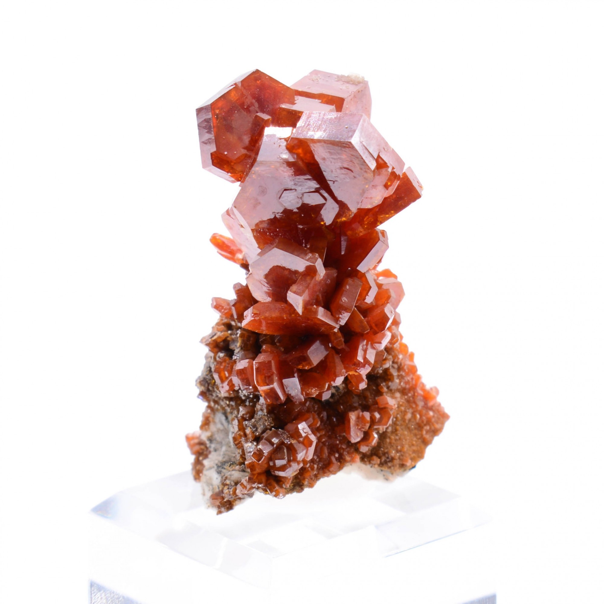 Vanadinite - Mibladen, Maroc