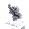 Acanthite - Imiter mine, Drâa-Tafilalet region, Morocco