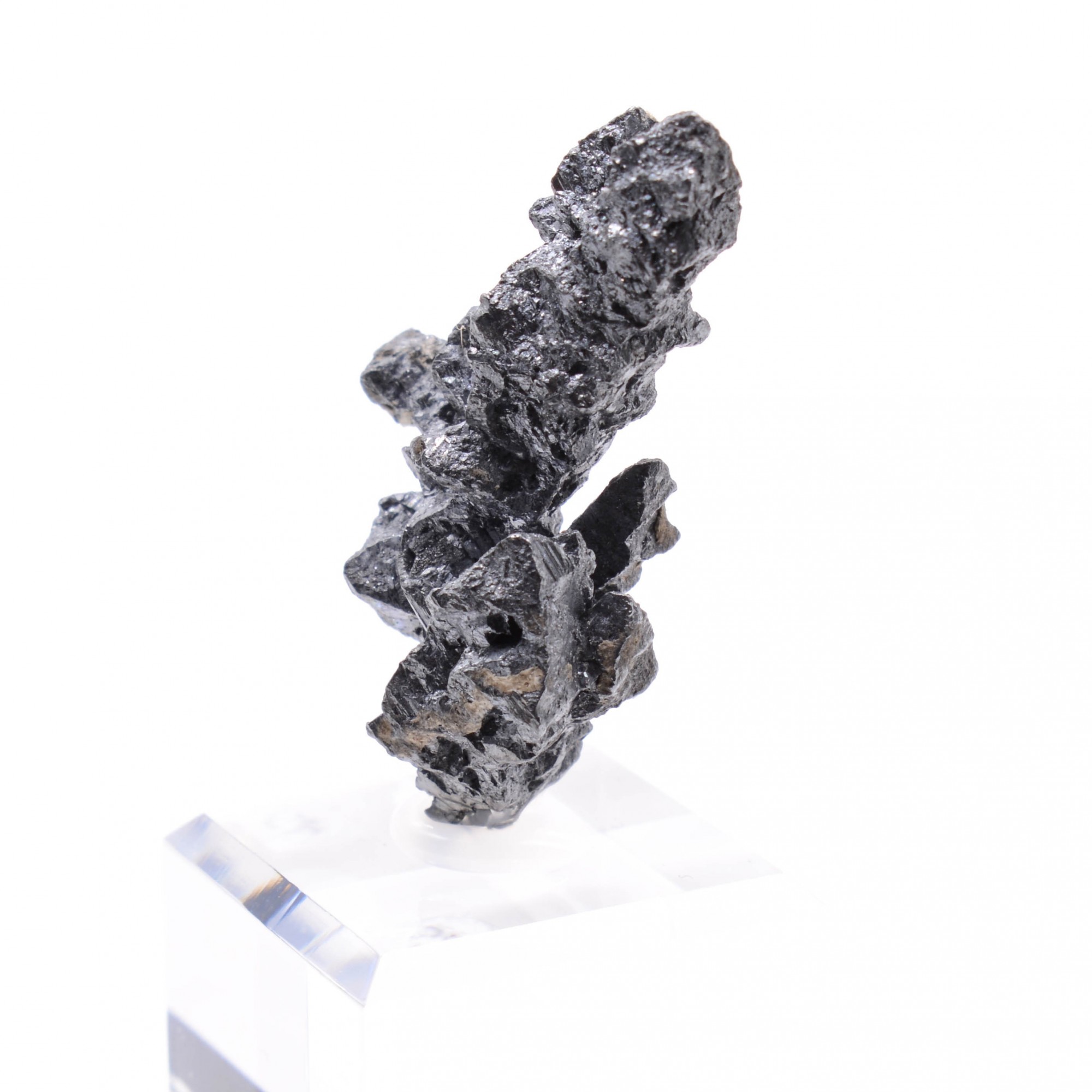 Acanthite - Imiter mine, Drâa-Tafilalet region, Morocco