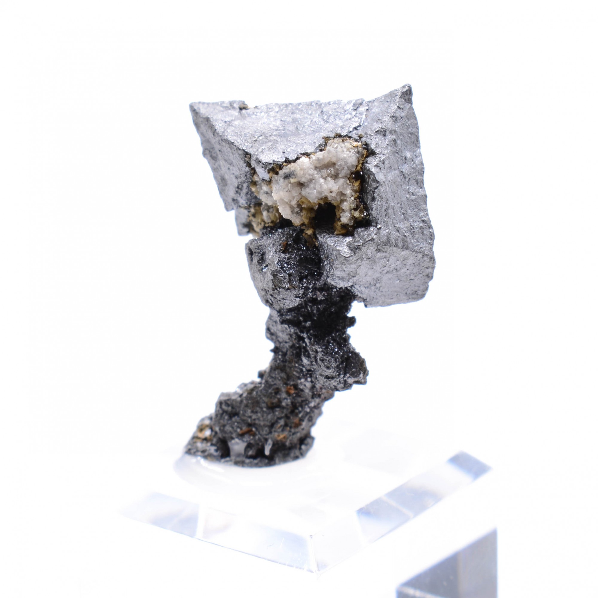 Acanthite - Mine Imiter, Région de Drâa-Tafilalet, Maroc