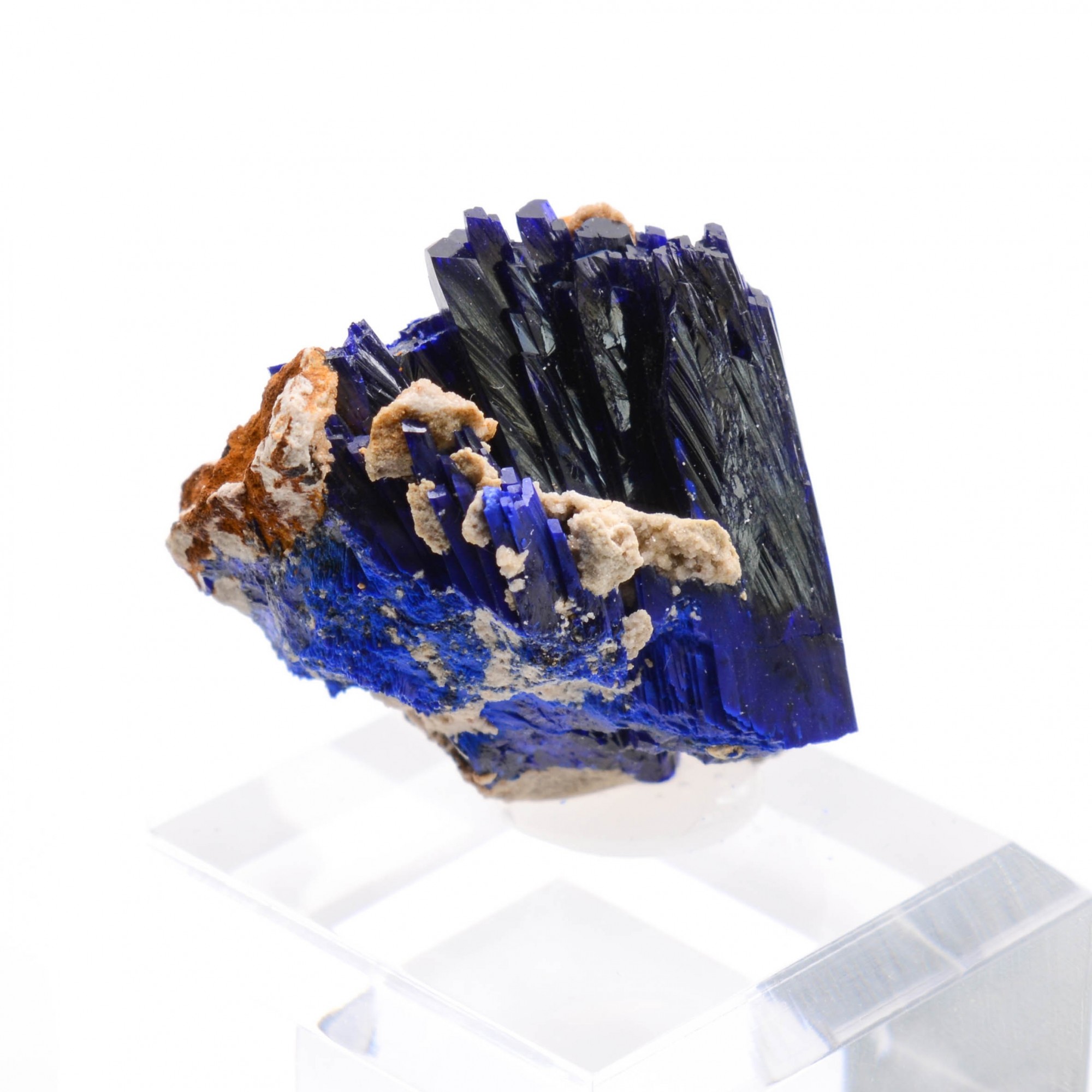 Azurite - Kerrouchen, Maroc