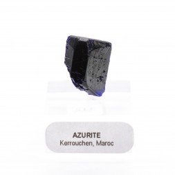 Azurite - Kerrouchen, Maroc