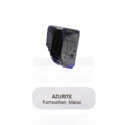 Azurite - Kerrouchen, Morocco