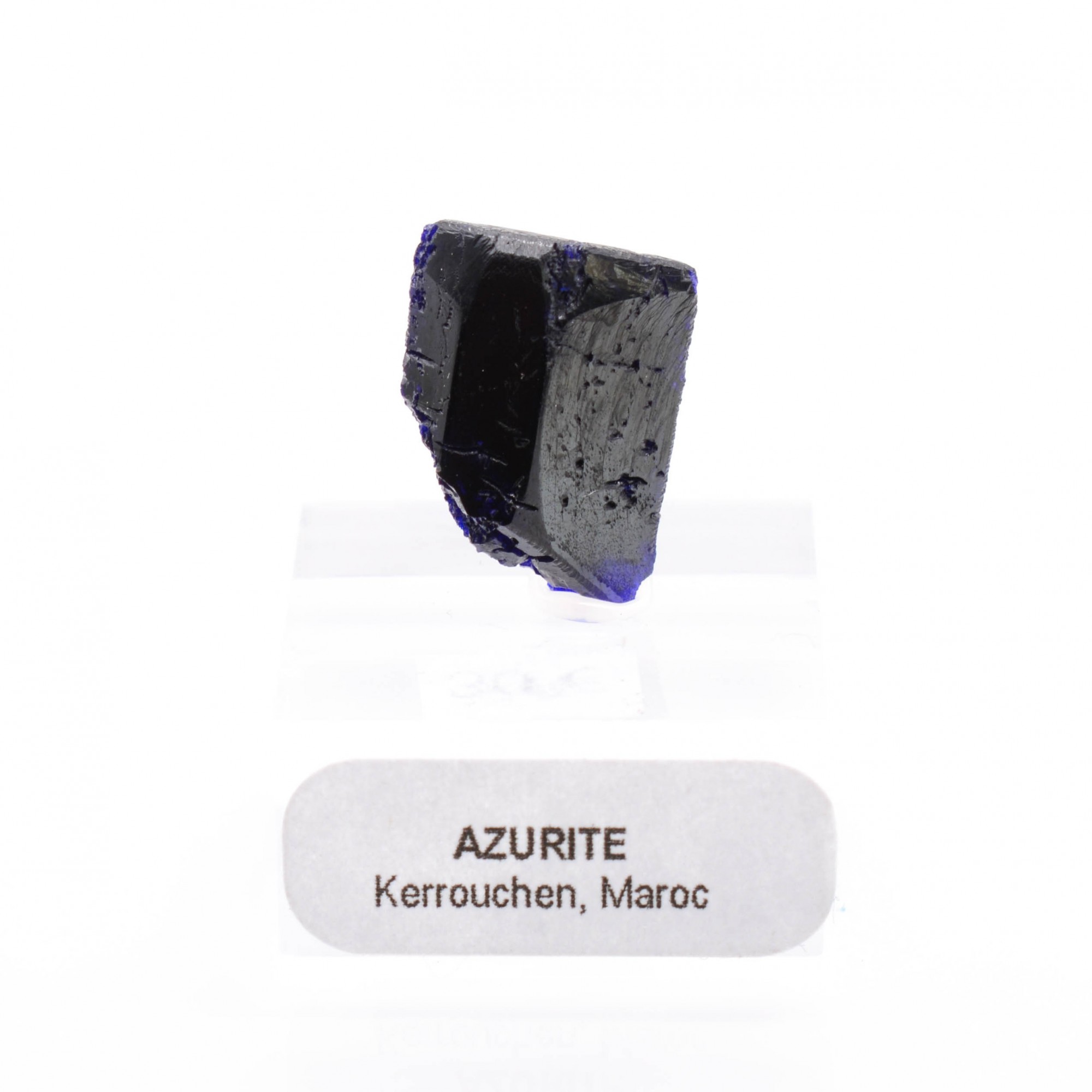 Azurite - Kerrouchen, Maroc