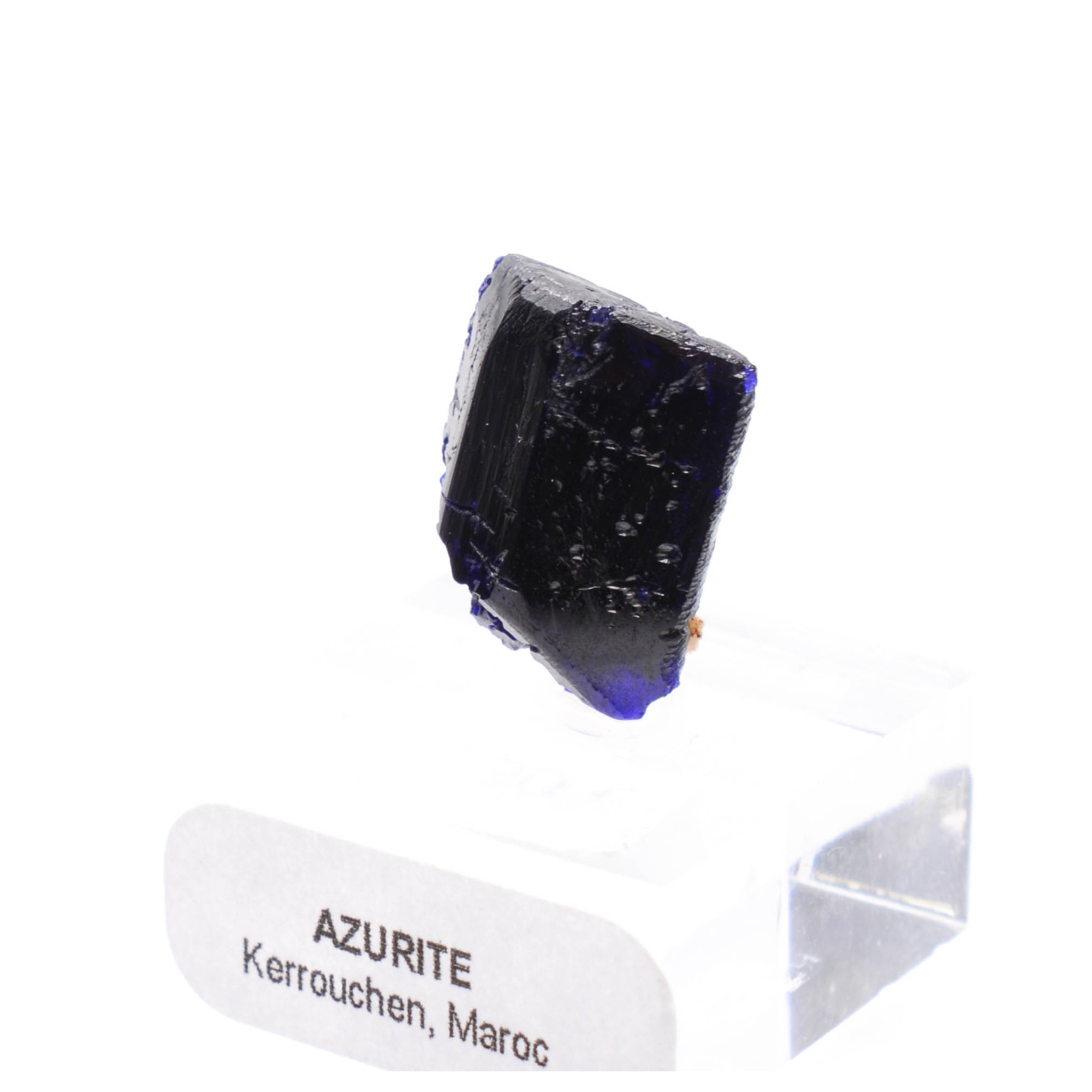 Azurite - Kerrouchen, Maroc