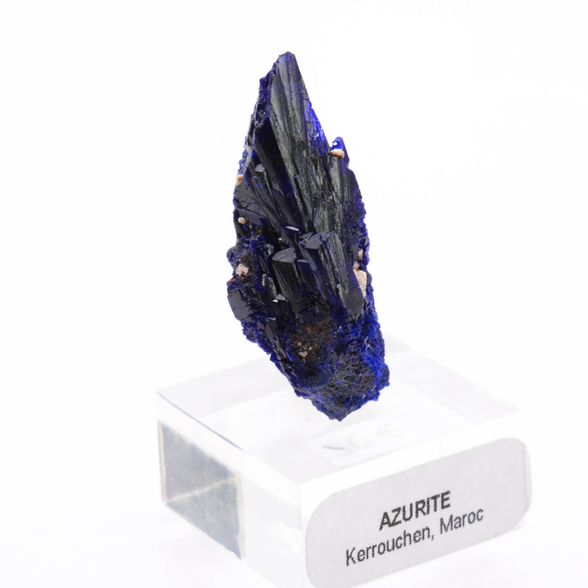 Azurite - Kerrouchen, Morocco