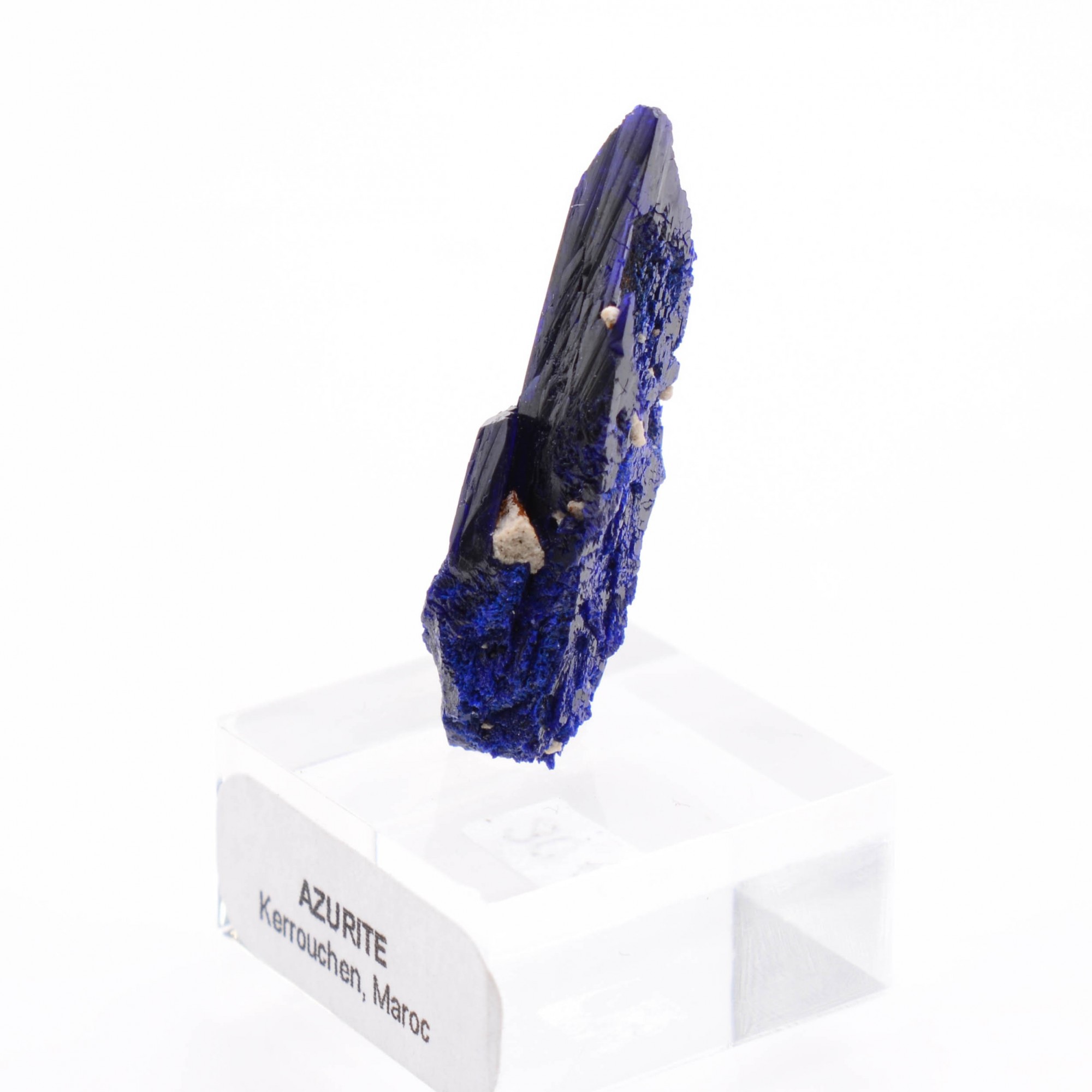 Azurite - Kerrouchen, Maroc