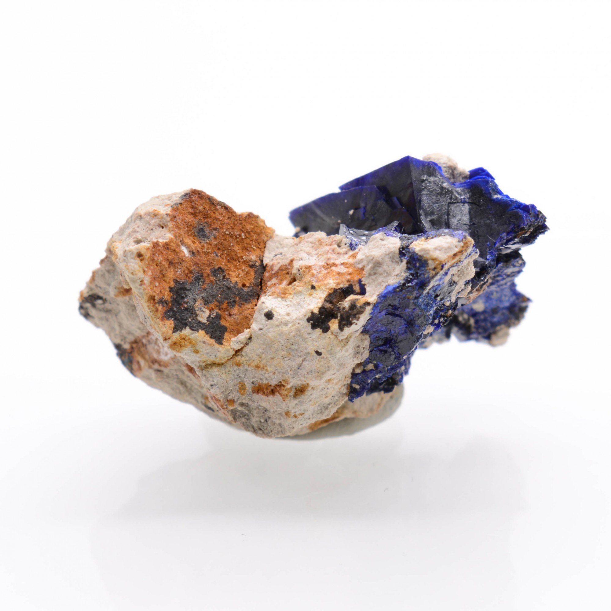 Azurite - Kerrouchen, Maroc