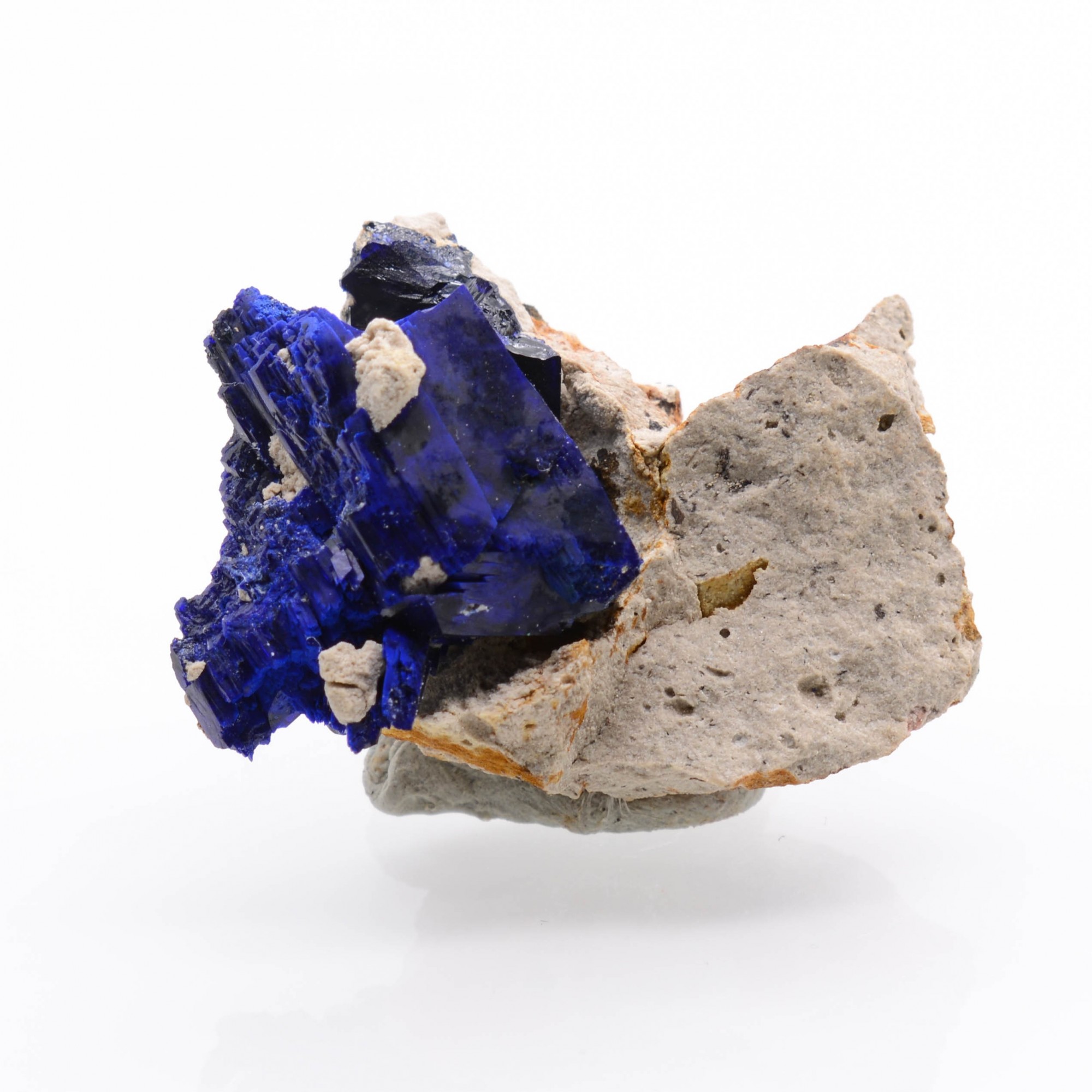 Azurite - Kerrouchen, Maroc