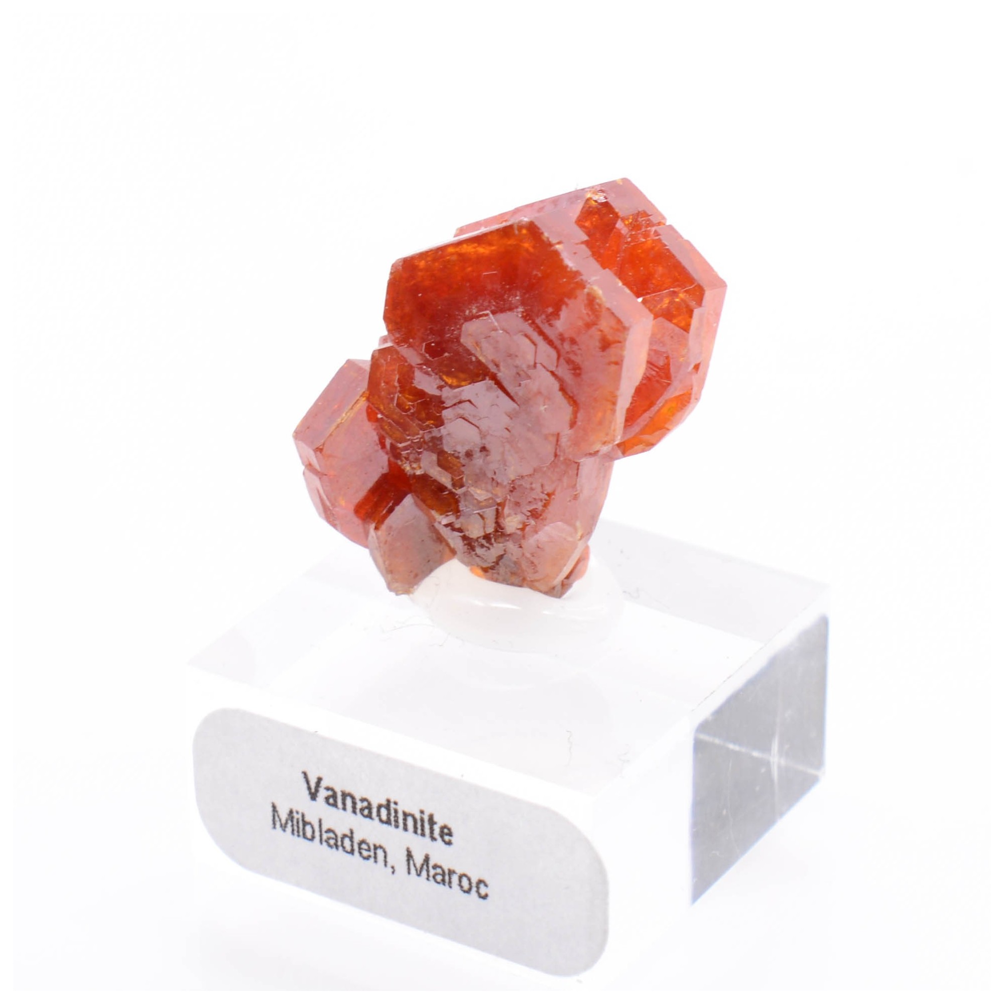 Vanadinite - Mibladen, Morocco