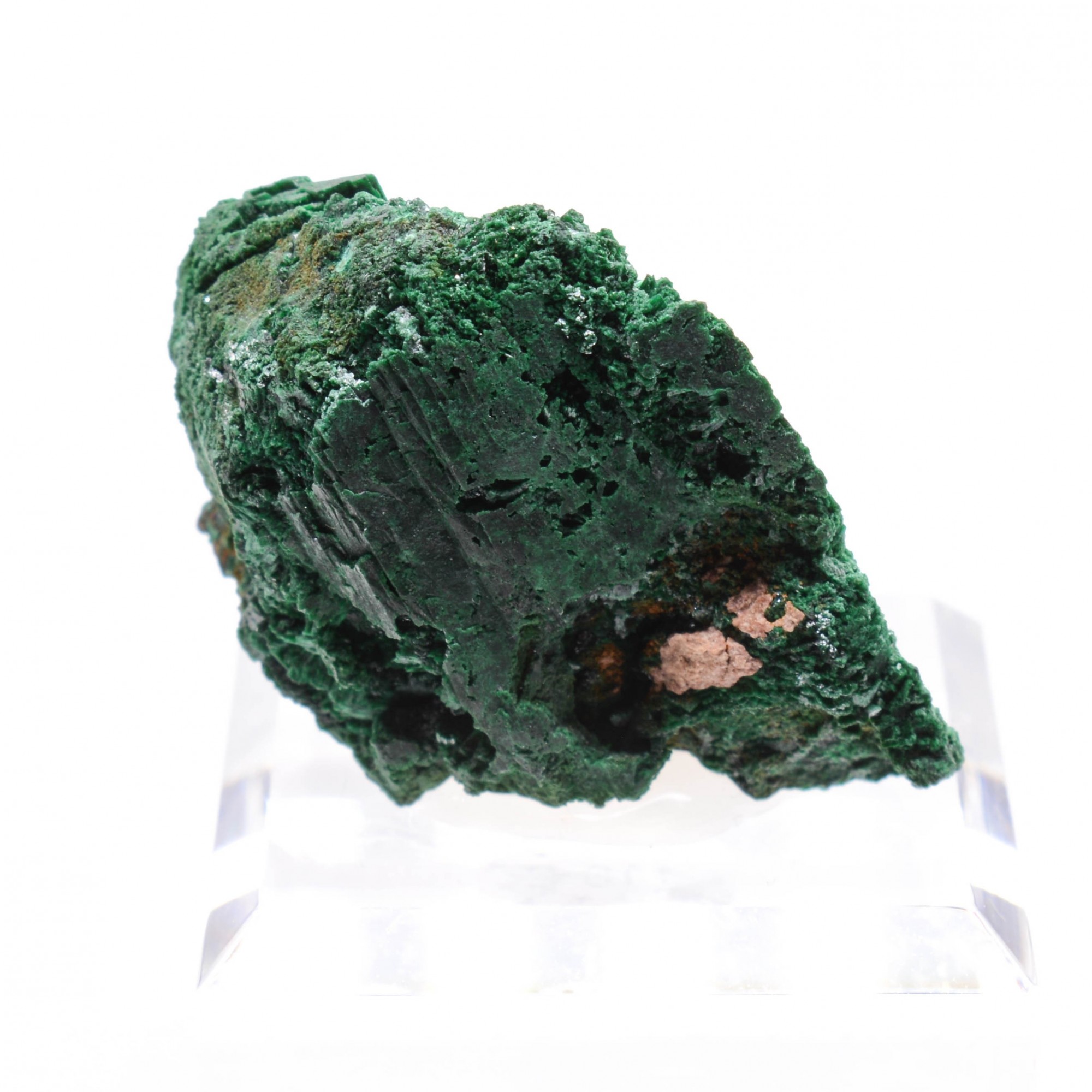 Azurite pseudomorphosée en malachite - Touissit, Maroc