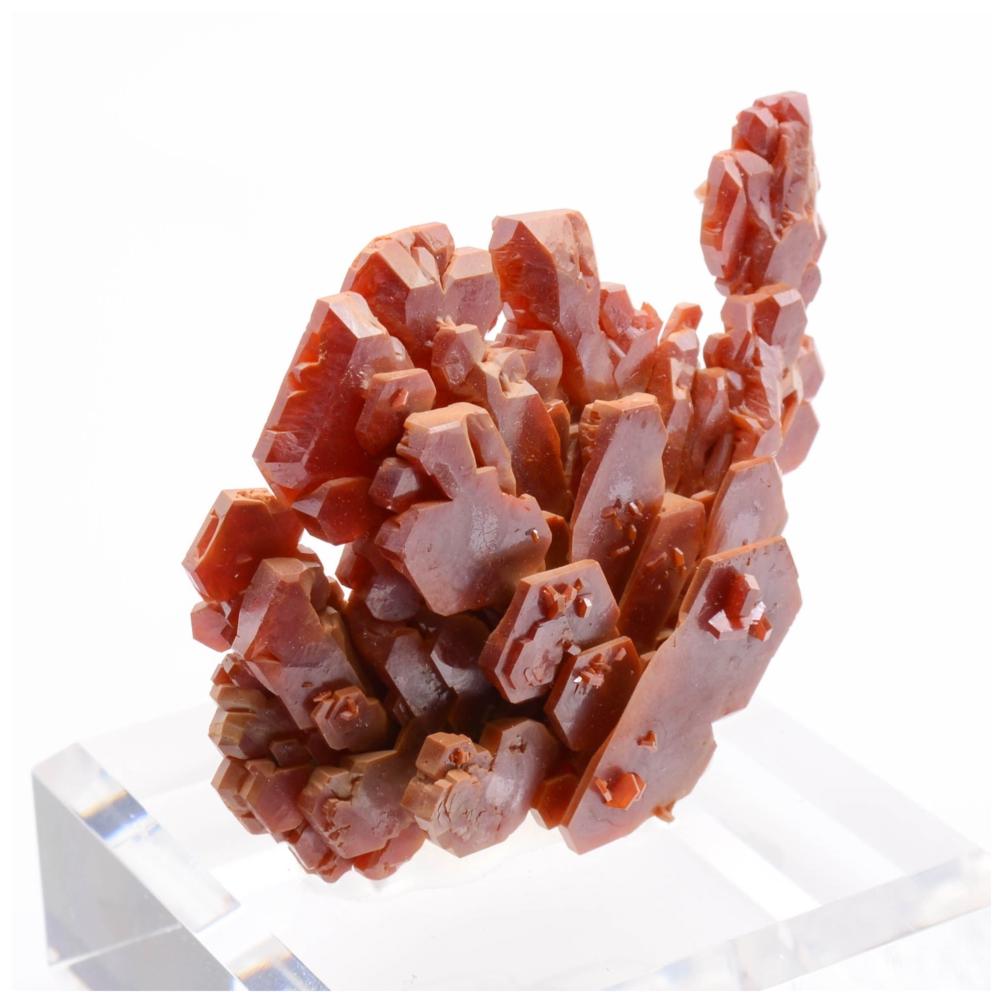 Vanadinite - Koudia 1, Midelt region, Morocco