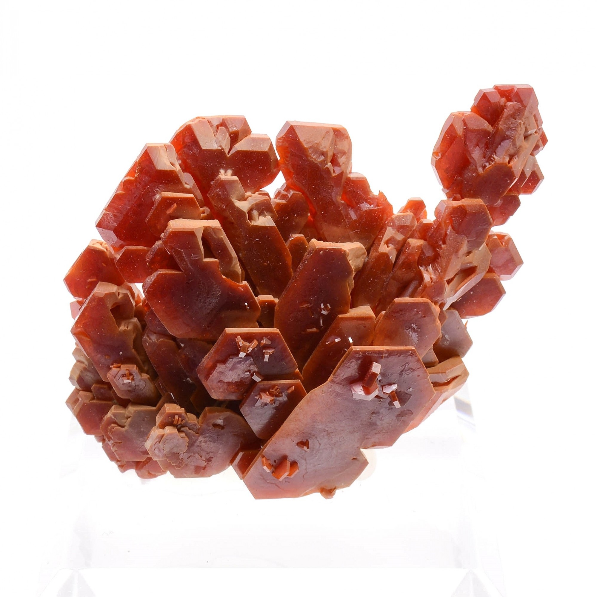 Vanadinite - Koudia 1, Midelt region, Morocco