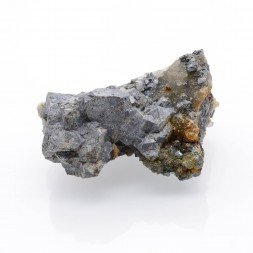 Galène et quartz - Mine du Buisson, Col de Montmirat, Lozère, France