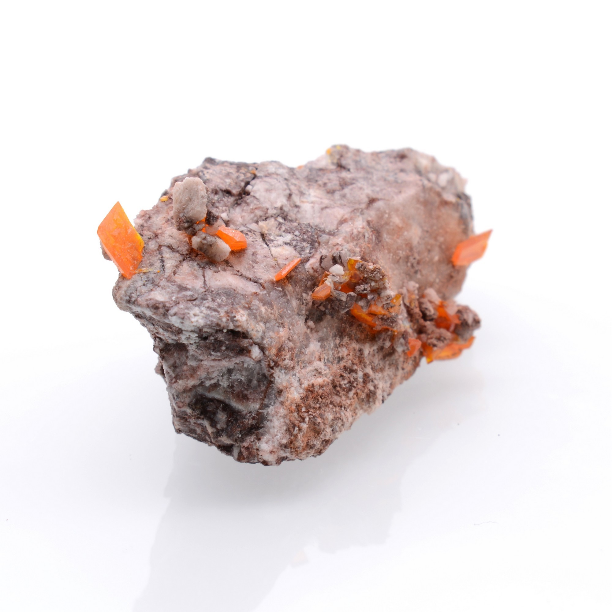 Wulfenite - Rawley mine, Arizona, USA