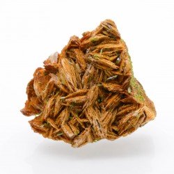 Pyromorphite sur barytine - Chaillac, Indre, France