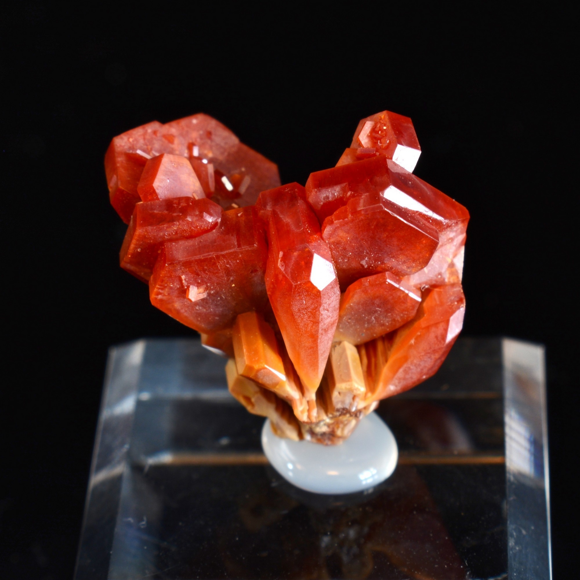 Vanadinite - Mibladen district, Midelt Province, Morocco