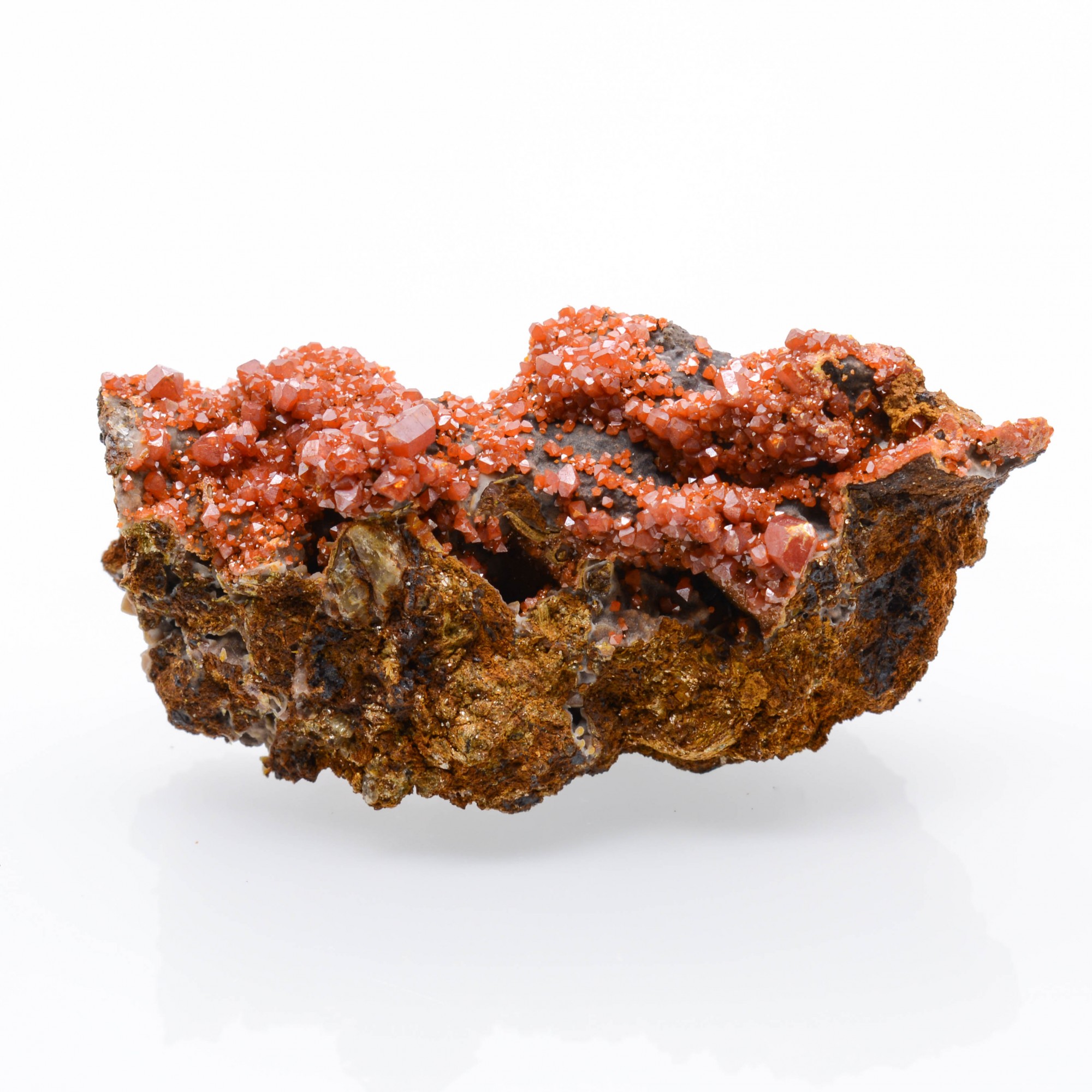 Wulfenite - Jianshan mine, Xinjiang region, China