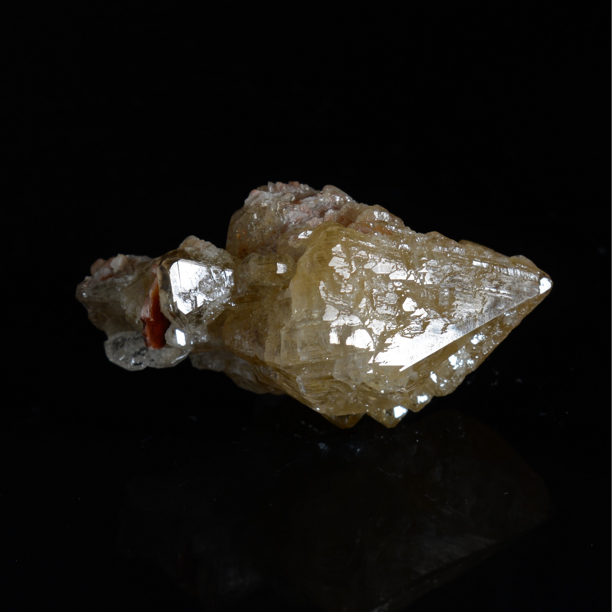 Cérusite - District de Mibladen, Province de Midelt, Maroc