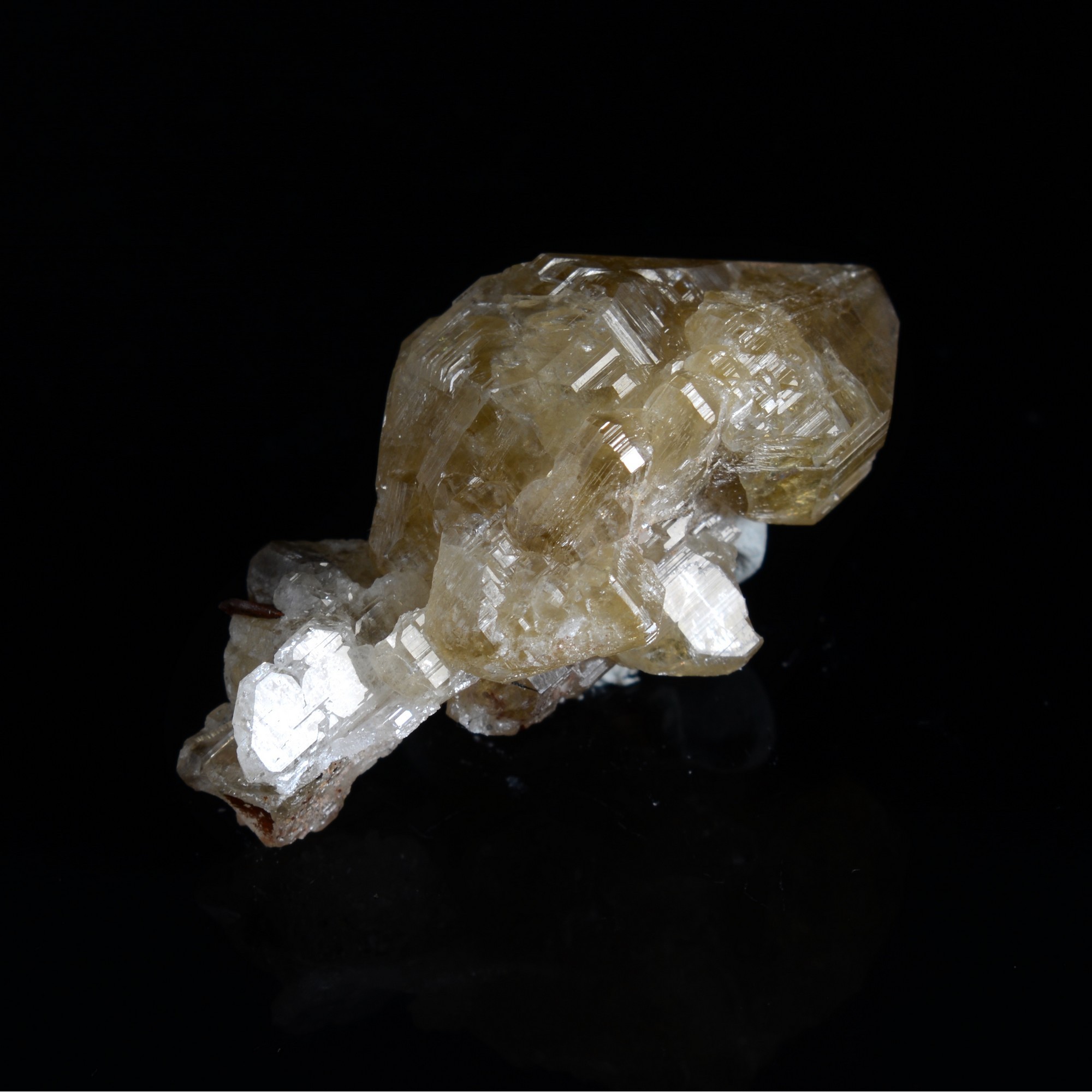 Cérusite - District de Mibladen, Province de Midelt, Maroc