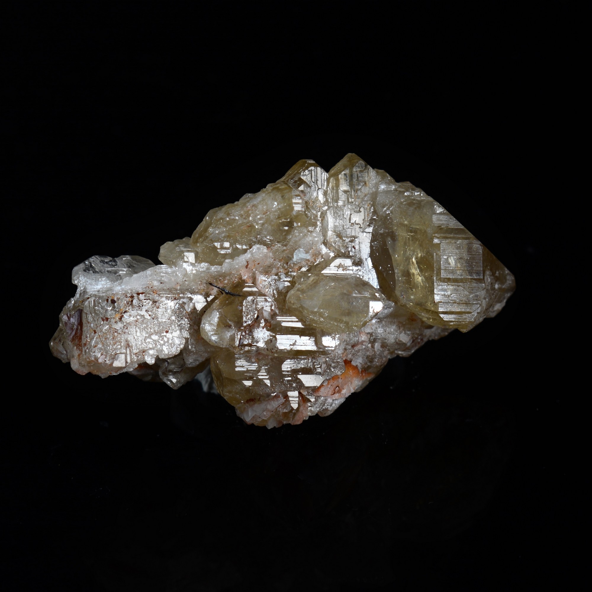 Cérusite - District de Mibladen, Province de Midelt, Maroc