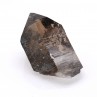 Smoky quartz and hematite - Les Courtes, face nord, Massif du Mont-Blanc, Haute-Savoie, France