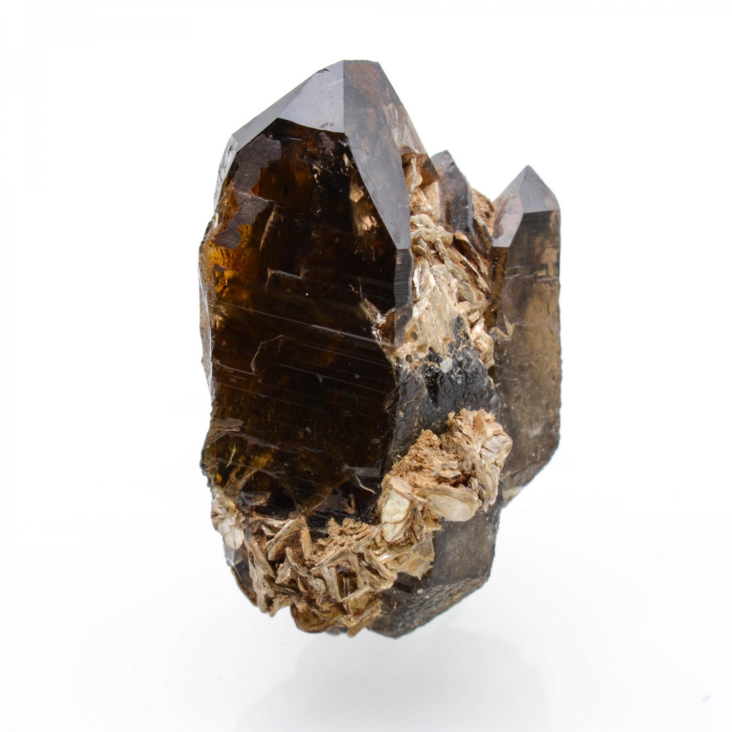 Quartz and muscovite - Horní Bory, Zdar nad Sazavou district, Vysočina region, Czech Republic