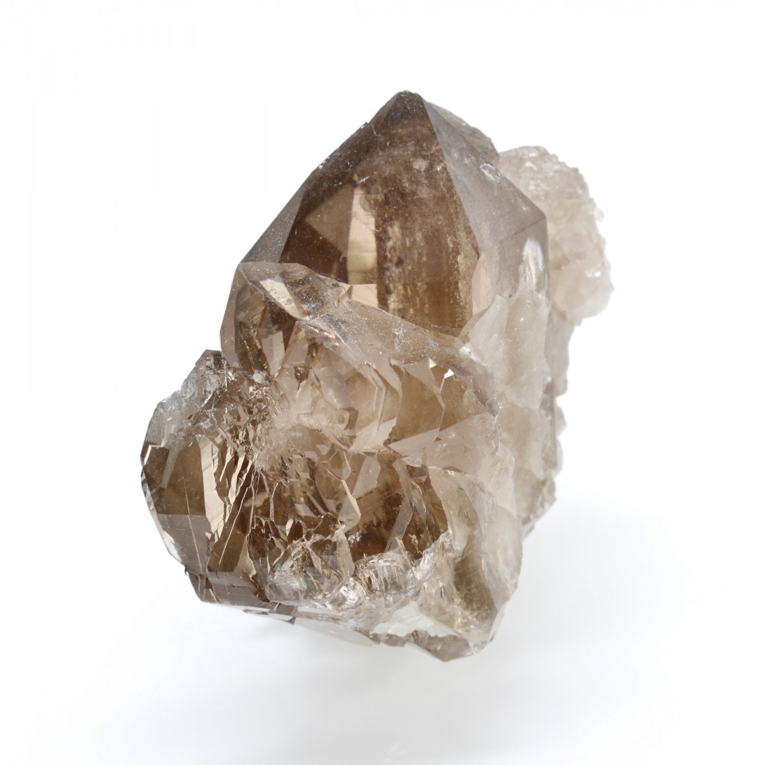 Faden quartz - Col des cristaux, face sud, Massif du Mont-Blanc, Haute-Savoie, France