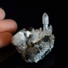 Quartz, pyrite, tétraédrite et mangano-calcite - Pasto Bueno, Province de Pallasca, Pérou