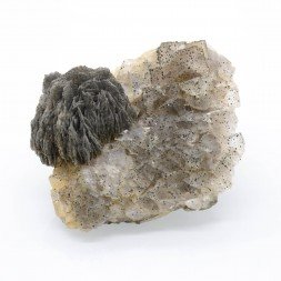 Fluorine et barytine - Chaillac, Indre, France