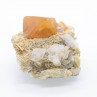 Scheelite, calcite and muscovite - Xuebaoding Mountains, Pingwu, Sichuan Province, China