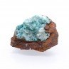 Aurichalcite et calcite - Mine Ojuela, Mapimi, Durango, Mexique