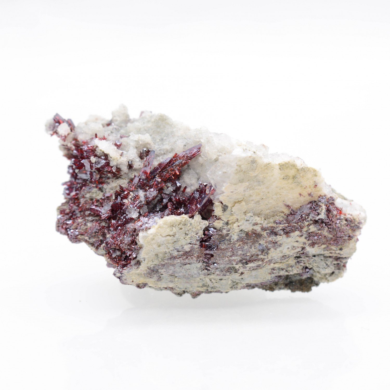 Proustite - Bouismas Mine, Drâa-Tafilalet Region, Morocco