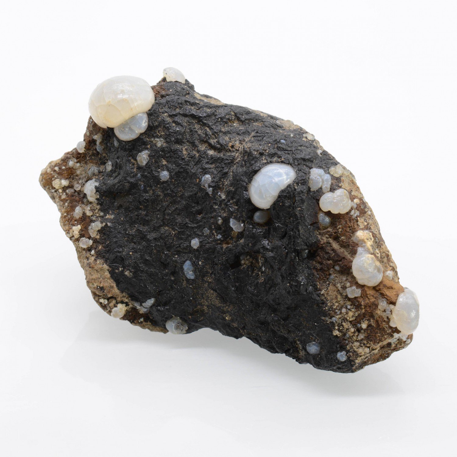 Lussatite on asphalt - Dallet, Puy-de-Dôme, France