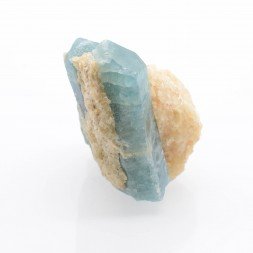 Apatite et calcite - Slyudyanka, région du lac Baïkal, Oblast d'Irkoutsk, Russie.