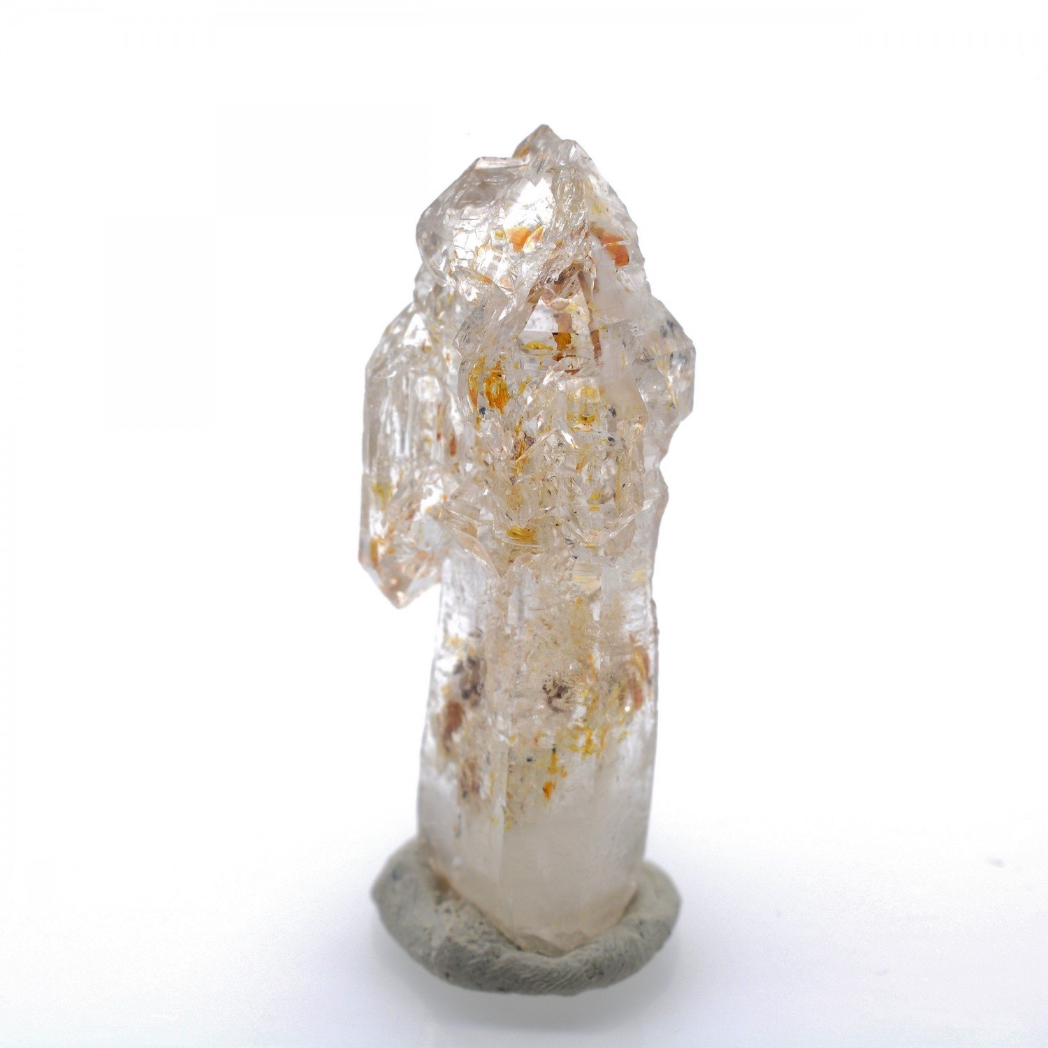 Firefly quartz with petroleum inclusions - Madirobe, Besalampy district, Melaky region, Madagascar