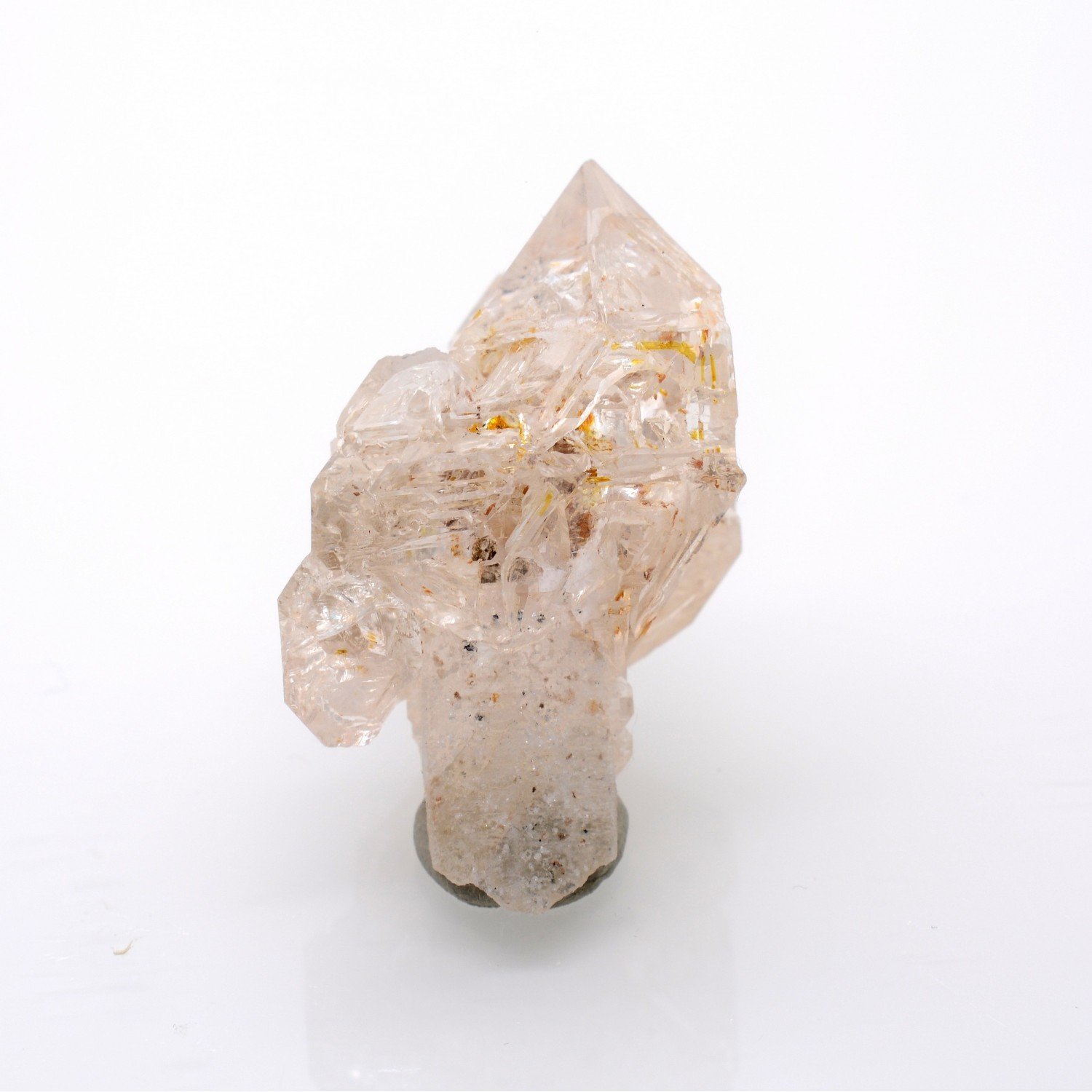 Firefly quartz with petroleum inclusions - Madirobe, Besalampy district, Melaky region, Madagascar