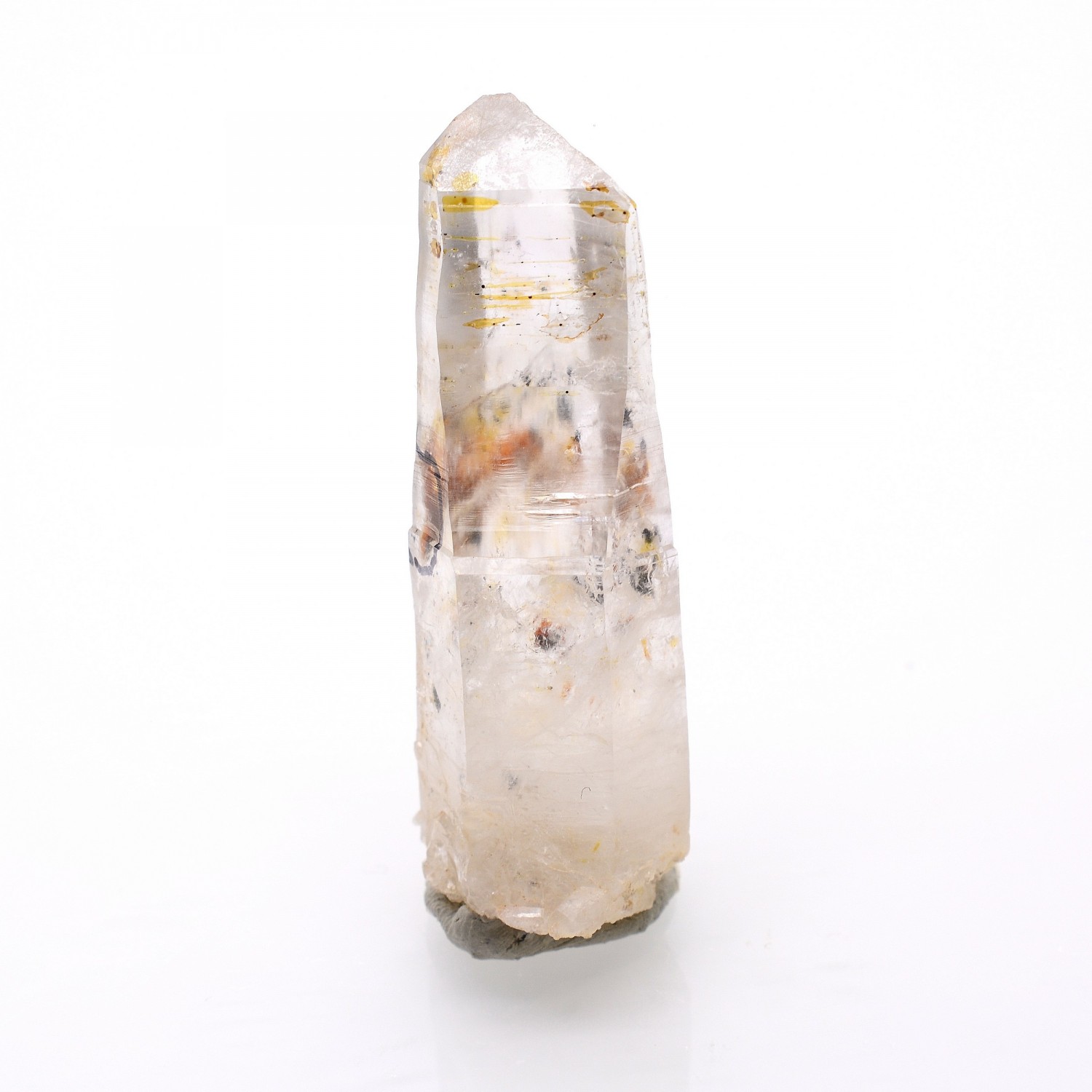 Firefly quartz with petroleum inclusions - Madirobe, Besalampy district, Melaky region, Madagascar