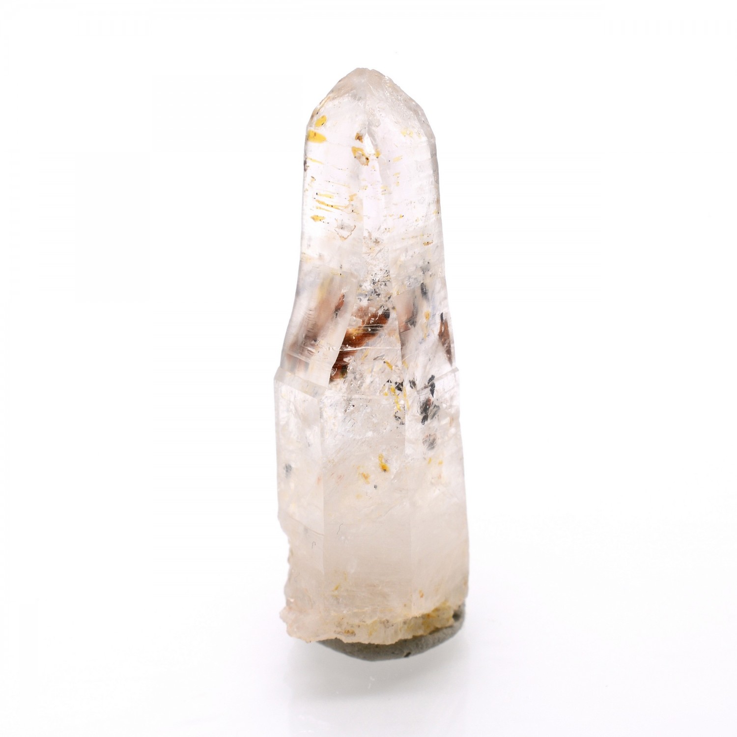 Firefly quartz with petroleum inclusions - Madirobe, Besalampy district, Melaky region, Madagascar