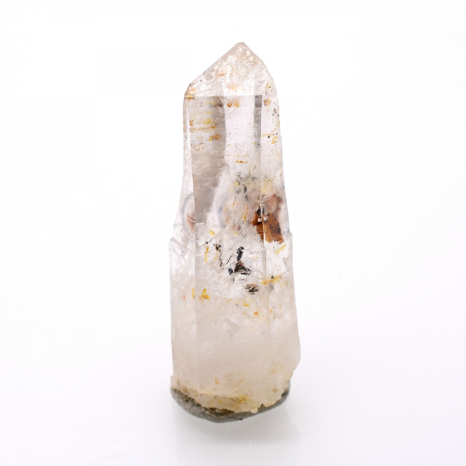 Firefly quartz with petroleum inclusions - Madirobe, Besalampy district, Melaky region, Madagascar